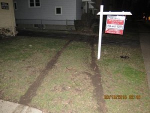 DUI driver hits sign